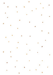 Sparkling gold polka dots png transparent background festive wallpaper