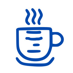 hot drink icon for website or mobile phone