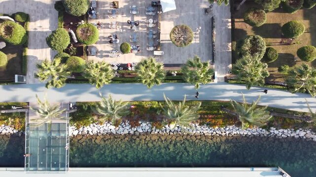 drone video bodrum, bodrum port, bodrum sea, turkey, beach, bodrum, palms, bodrum beach