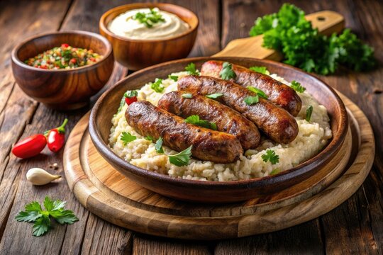Savory Mombar: Stuffed sheep sausage, rice, and hummus shine in this stunning recipe.