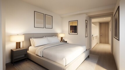 Modern Minimalist Bedroom Interior Design