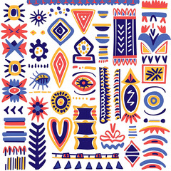 Fototapeta premium Colorful Abstract Pattern for Creative Projects