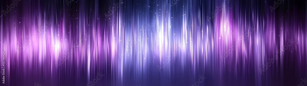 Aufkleber a mesmerizing abstract design featuring vibrant hues of purple and blue, with flowing vertical lines