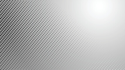 Grey halftone abstract background gradient for backdrop or presentation