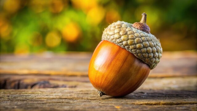 A close-up image of a kermes oak acorn, macro, nature, botanical, outdoor, forest, autumn, seed, plant, close-up, detail