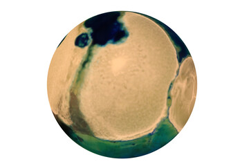 Planets for use in your photos or art images. Made from liquid art using water, paint, soap, oil...