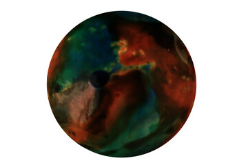 Planets for use in your photos or art images. Made from liquid art using water, paint, soap, oil...