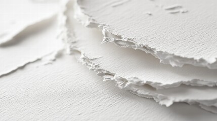 Obraz premium Textured White Paper Background