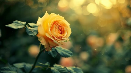 Colorful rose background, wallpaper with Generative AI technology