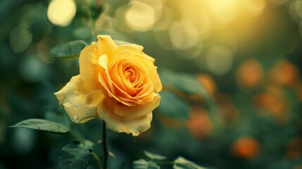 Colorful rose background, wallpaper with Generative AI technology