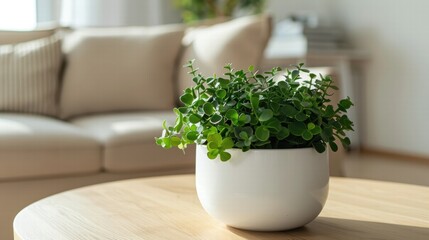 Indoor plant in a modern living space