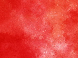 明るい赤の水彩風の背景素材