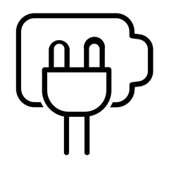 charging Line Icon