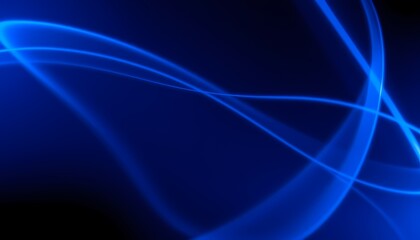 Obraz premium Abstract background with glowing blue waves. Perfect for technology, energy, or futuristic designs.