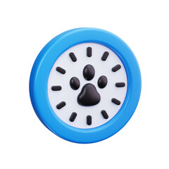 Fototapeta premium pet 3d Render Icons