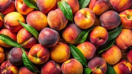 Fresh sweet ripe peaches as background, peaches, fresh, ripe, sweet, background, vibrant, juicy, fruit, organic, summer