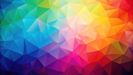 Colorful gradient background consisting of abstractly triangulated shapes, abstract, colorful, gradient, triangulated, background