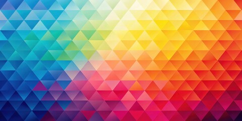 Obraz premium Colorful gradient background with abstract triangular patterns, triangulated, vibrant, colorful, gradient, abstract