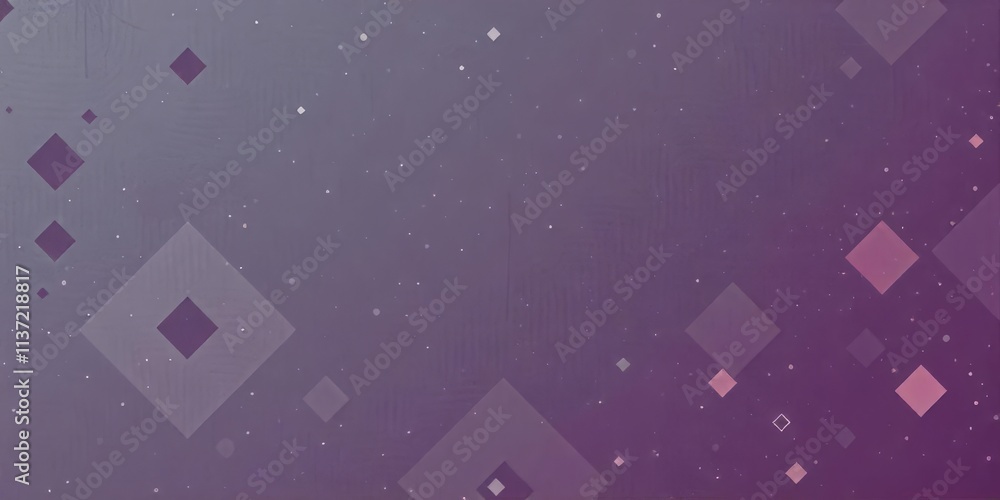 Poster abstract background with overlapping geometric shapes in purple and gray tones