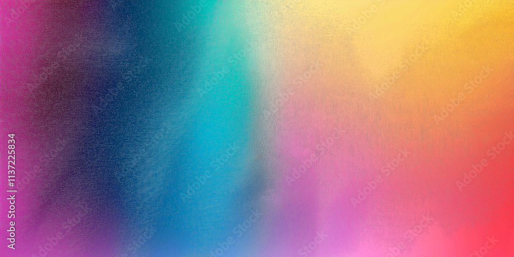 Aufkleber colorful abstract background blending warm and cool colors with textured effect