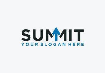 summit logo template, summit design, growth design	