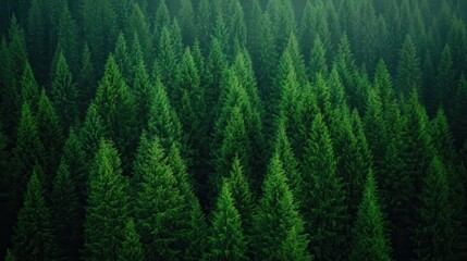 Fototapeta premium Exploring forest abundance diverse tree life in a lush setting