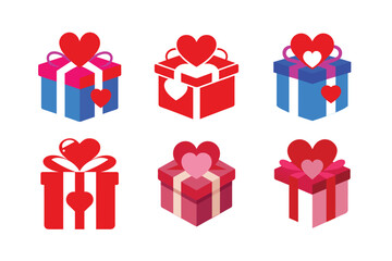 Gift Box Icon Illustration - Premium Vector Designs for Microstock Sites