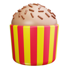 cupcake 3d Render Icons