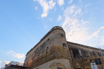 Vittoriaosa, one of the three cities in Malta