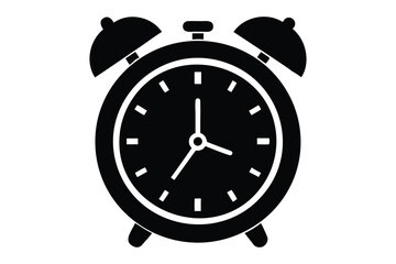 creative clock silhouette illustrations for home decor and branding
