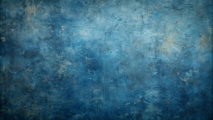 Obraz premium Abstract Watercolor Wash in Shades of Blue and Grey with Subtle Textural Variations