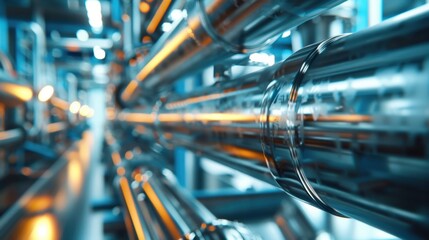 Petrochemical Refinery: Processes crude oil into gasoline, diesel, and plastics, supplying vital energy and raw materials for transportation, manufacturing, and more.
