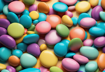 Obraz premium colorful candy background