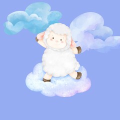 teddy bear in the sky