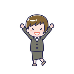 スーツ／女性 03