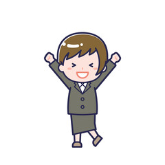 スーツ／女性 03