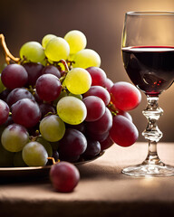 glass of red wine, red wine and grapes, bunch of grapes, wine glass with grapes, red wine drink, wine and fruit, vineyard grapes, ripe grapes, wine aesthetics, red wine pairing, wine photography, eleg