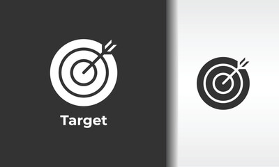 Target Vector, Icon Or Logo Sign Isolated Symbol Illustration Glyph Icon