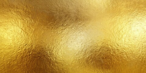 Fototapeta premium Luxurious gold foil background with elegant texture and shine, gold, foil, background, texture, shiny, luxury, elegant