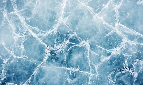 ice texture  Blue background marble wall 