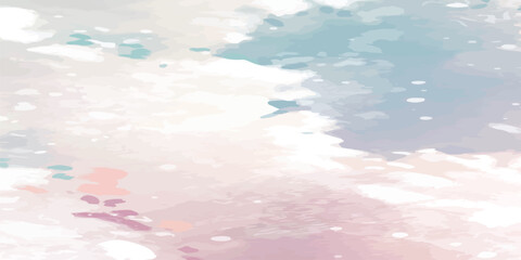 Handpainted Abstract Watercolor Background