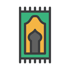 prayer mat filled style