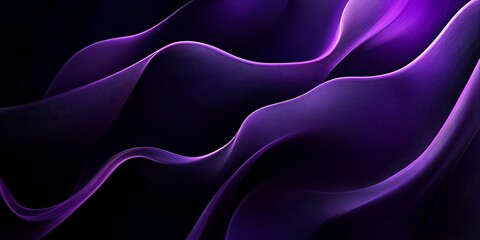 Obraz premium Rich purple background with a smooth, even gradient for a luxurious
