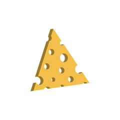 Cheese slice icon