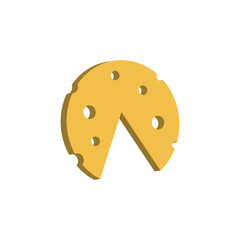 Cheese slice icon
