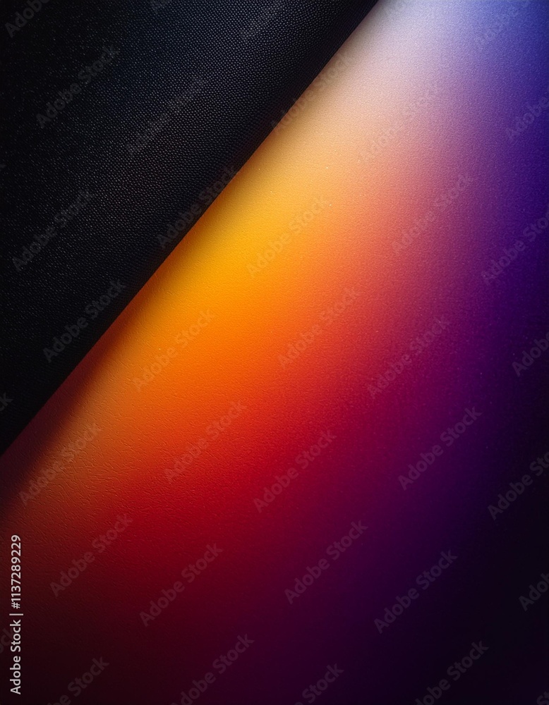 Poster a colorful gradient background with a playful and energetic vibe