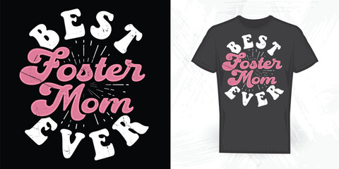 Funny Mom Lover Mother's Day Vintage Mother's Day T-shirt Design
