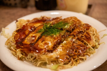 広島焼き　お好み焼き
