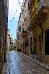Fototapeta premium Senglea, one of the three cities in Malta, Europe