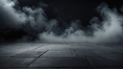 abstract image of dark room stage or black